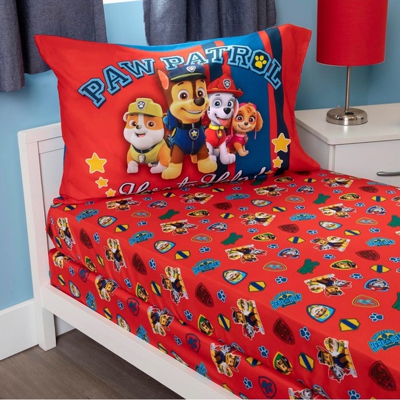 Paw Patrol Other Paw Patrol 6 Piece Bundle Toddler Bedding Set W Reversible Paw Patrol